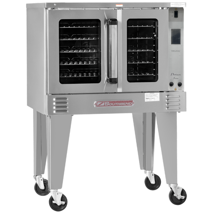 Platinum PRO Single Convection Oven, Gas 50,000 Total BTUs’S, Standard Depth, Standard Controls, Independent Doors – Natural Gas, 50000 Total BTUs